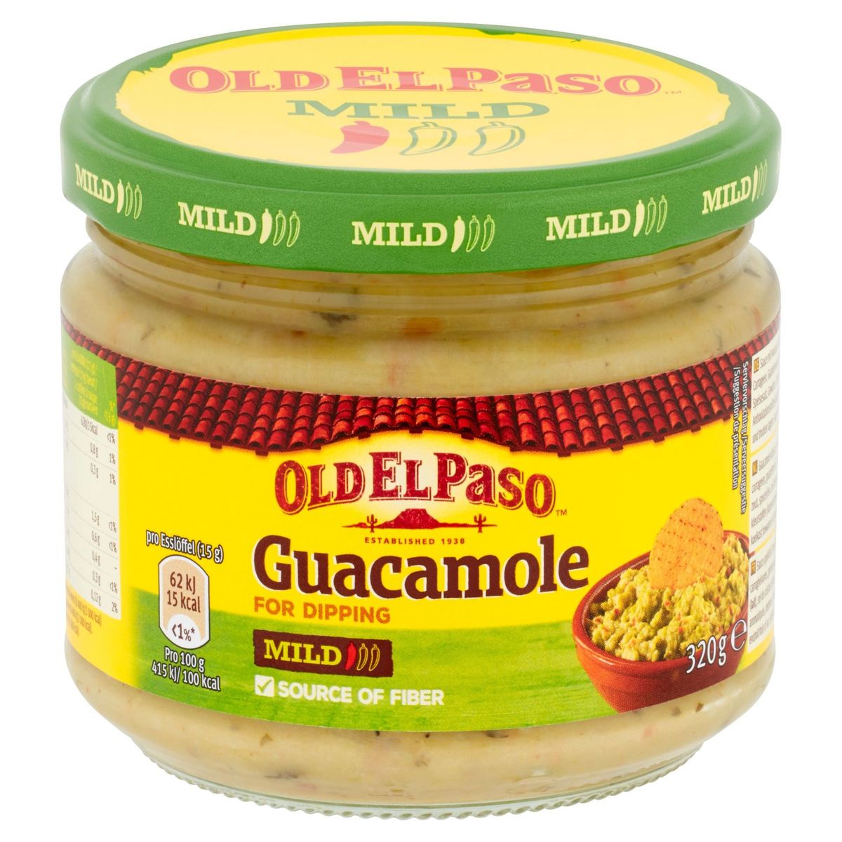 Old El Paso Guacamole Mild 320 g