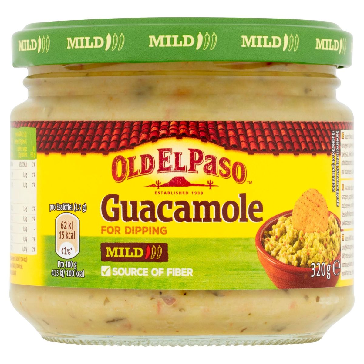 Old El Paso Guacamole Mild 320 g