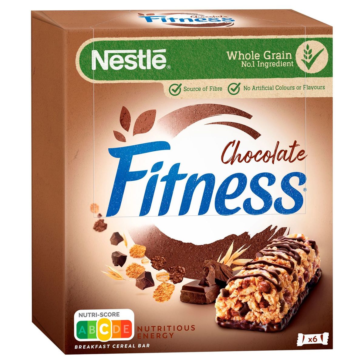 Fitness Graanrepen Chocolade 6 x 23.5g