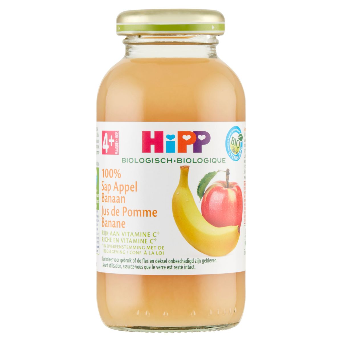HiPP Biologique 100% Jus de Pomme Banane 4+ Mois 0.2 L