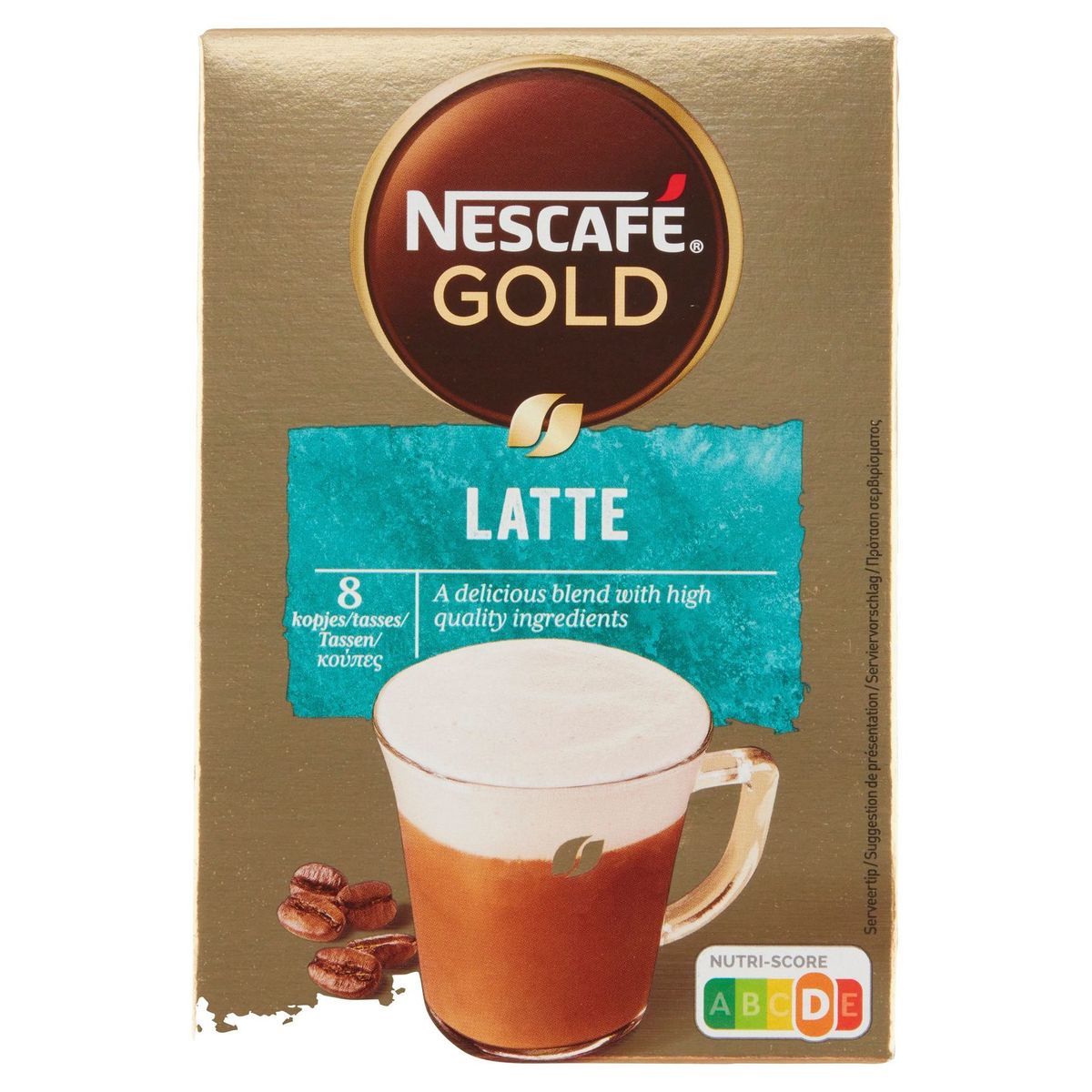 Nescafé Koffie CAPPUCCINO Latte Zakjes 144 g