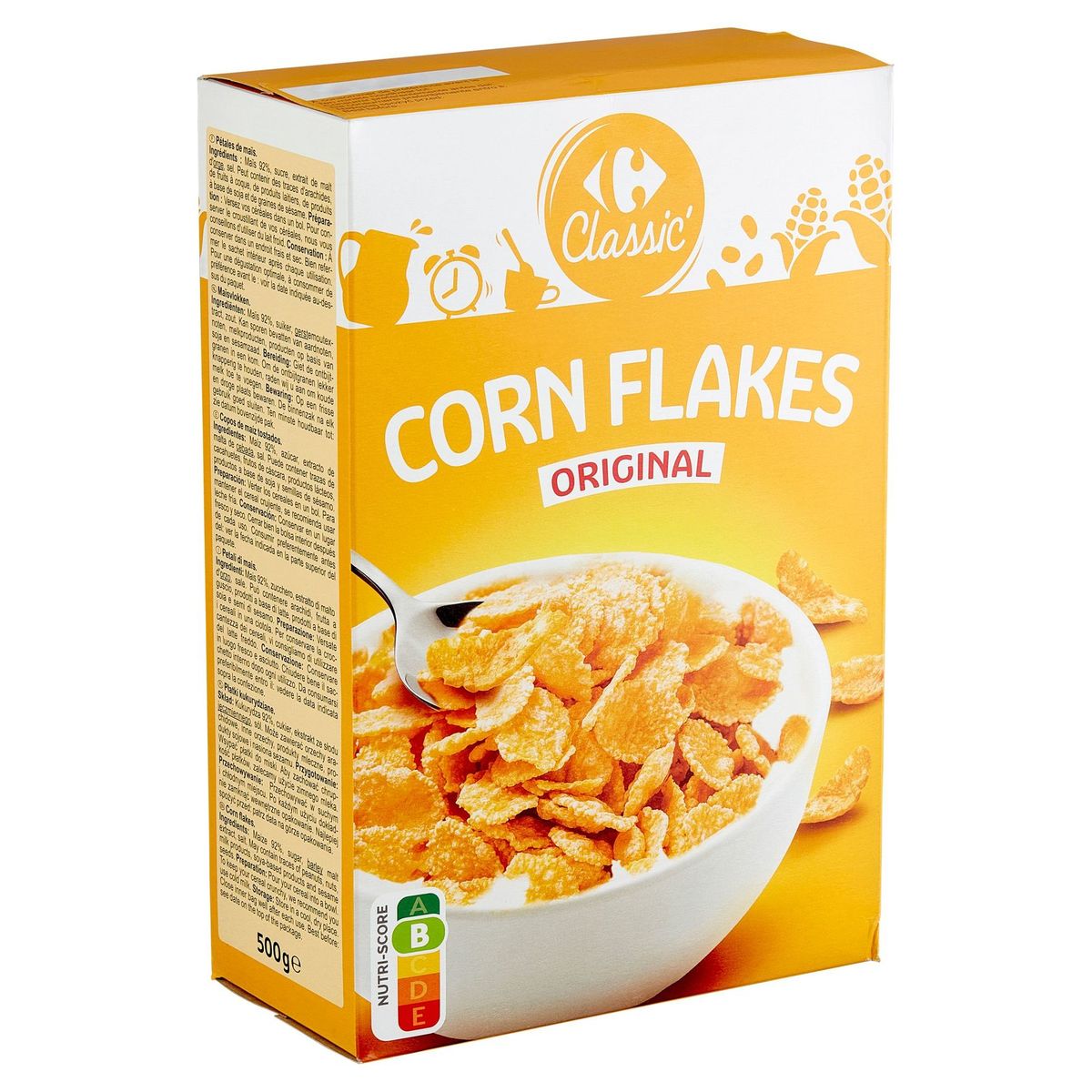 Carrefour Classic' Corn Flakes Original 500 g