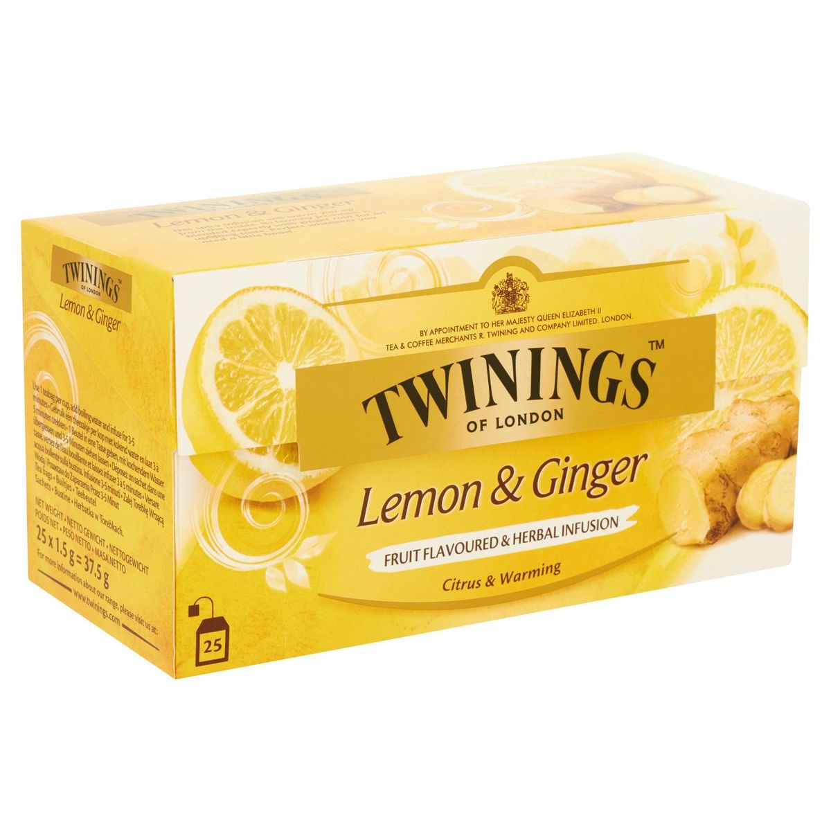 Twinings of London Lemon & Ginger 25 x 1.5 g
