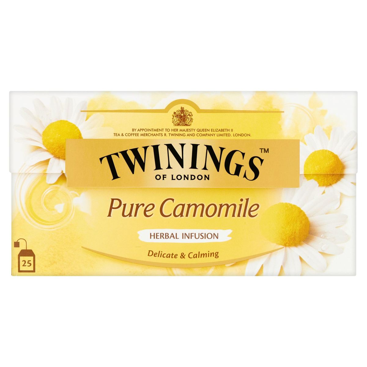 Twinings of London Pure Camomile Herbal Infusion 25 x 1 g