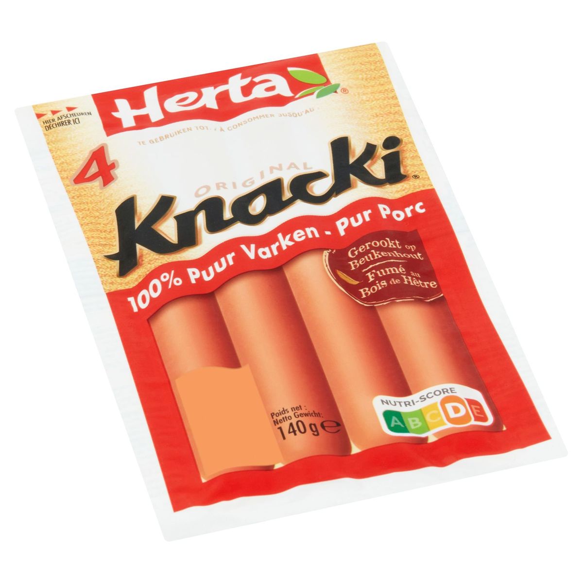 Herta Knacki Original 4 Pièces 140 g
