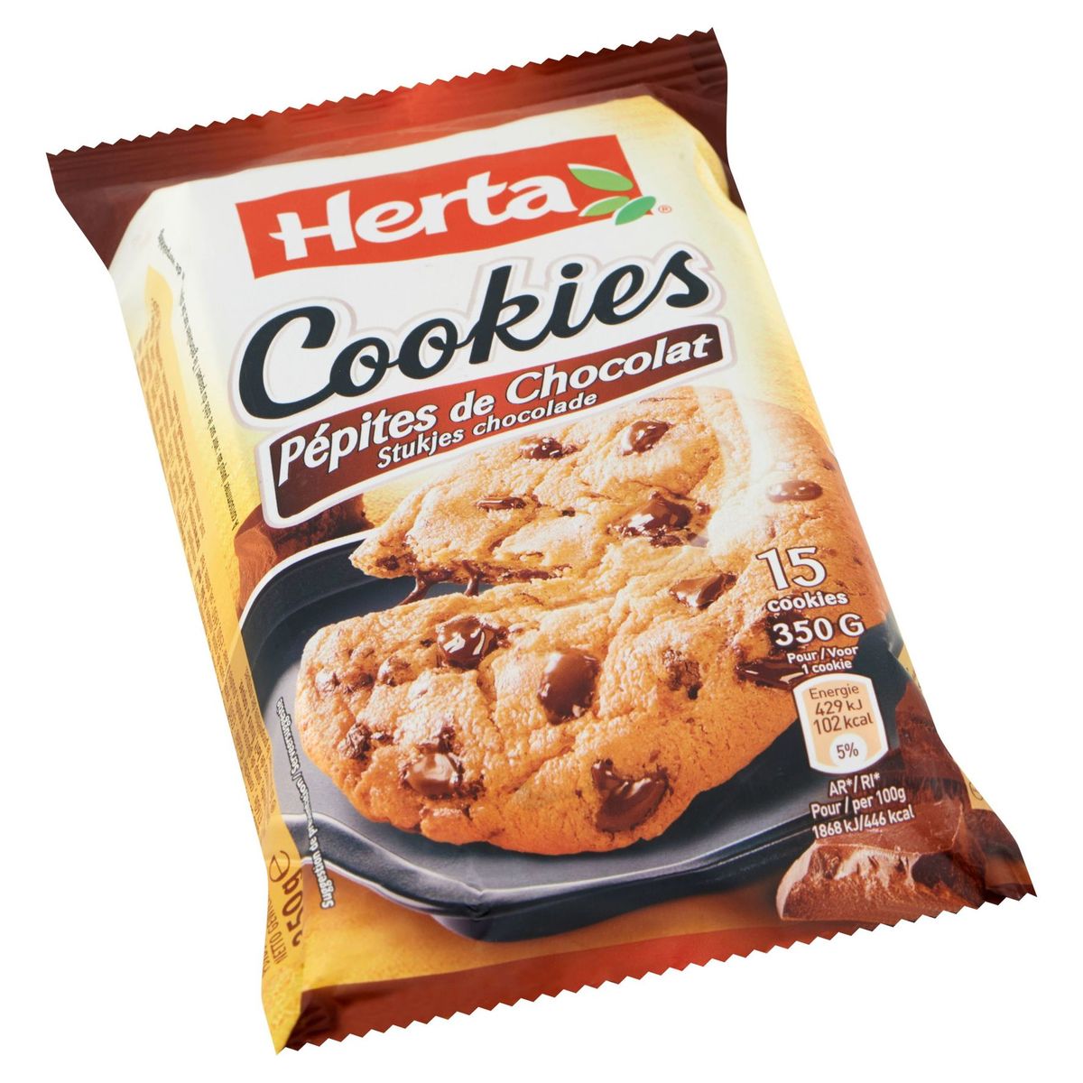 HERTA Cookies Chocolate Chips 350 g
