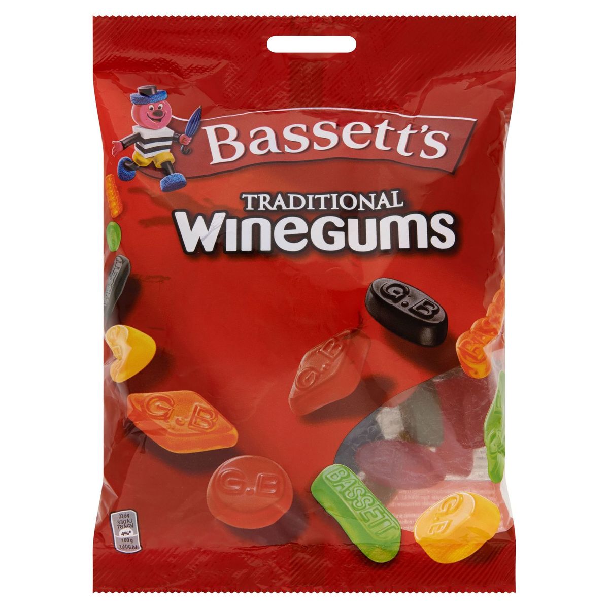 Bassett's Gommes Au Vin Bonbons Assortiment 400 g
