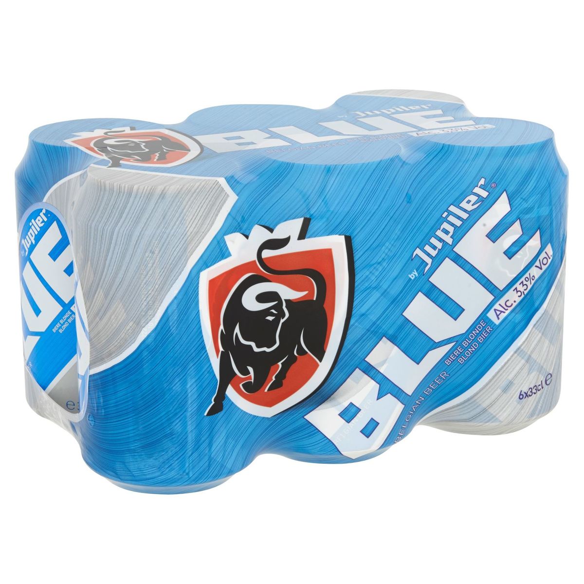 Jupiler Blue Blond Bier Blikken 6 x 33 cl
