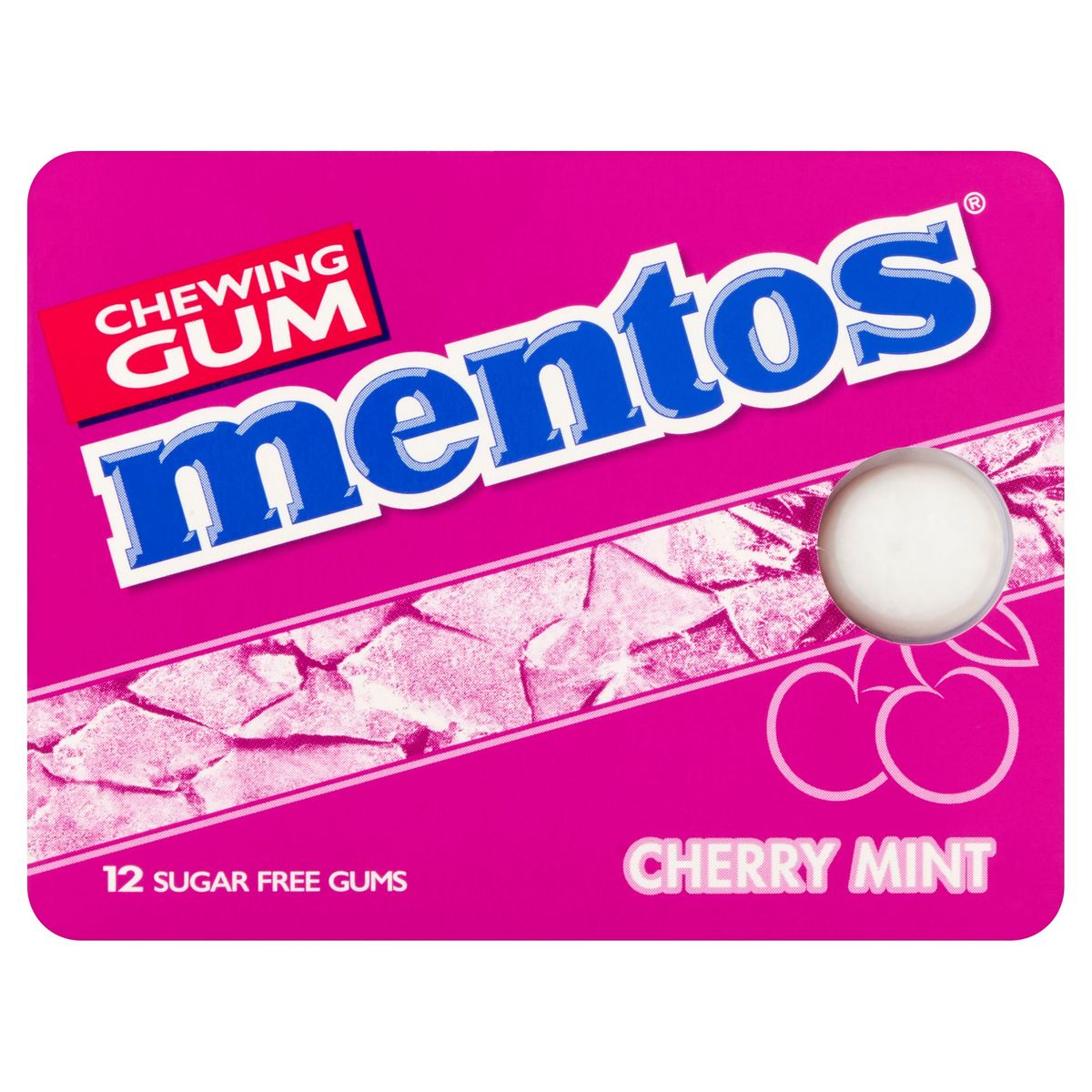 Mentos Gum Cherry Mint 12 Stuks
