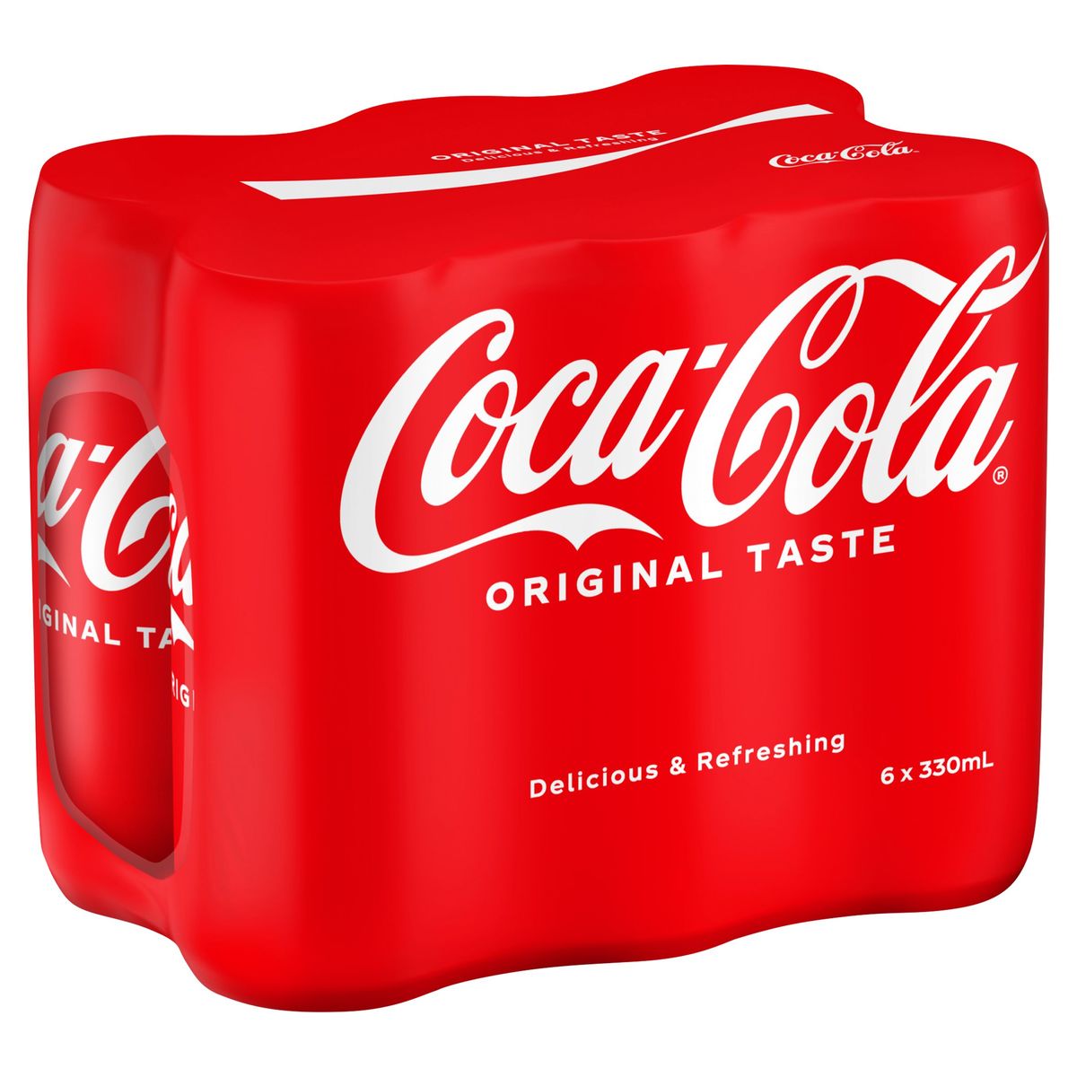 Coca-Cola Coke Soft drink Canette 6 x 330 ml