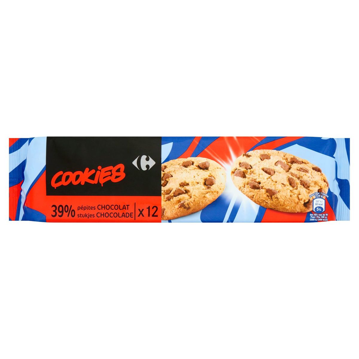 Carrefour Cookies 12 Stuks 225 g