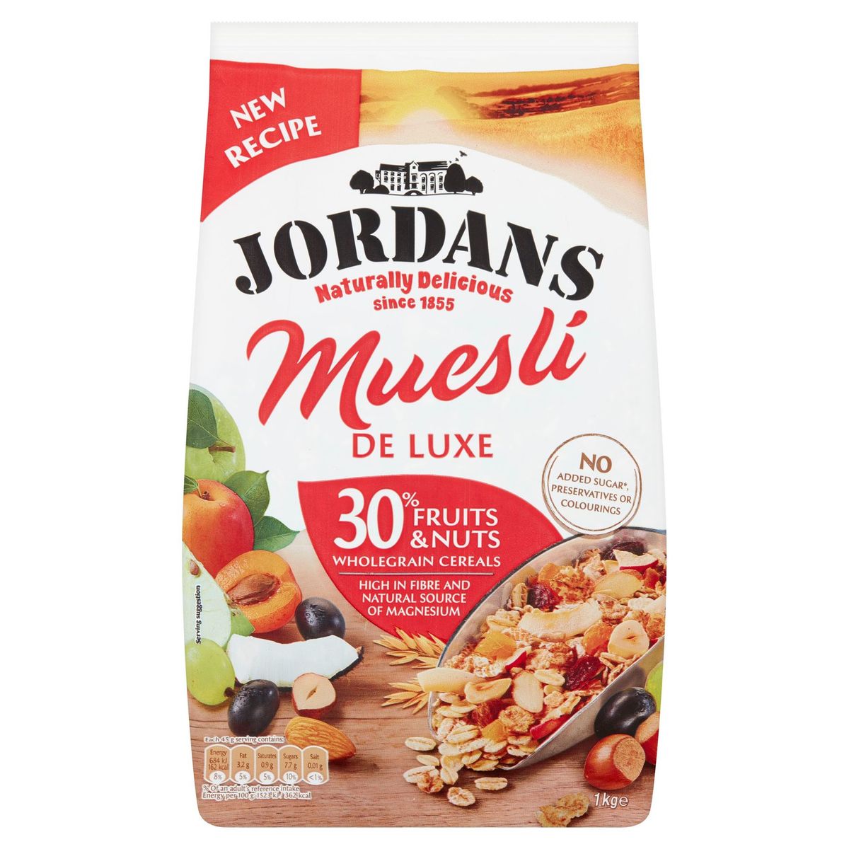 Jordans Muesli de Luxe 1 kg Carrefour Site
