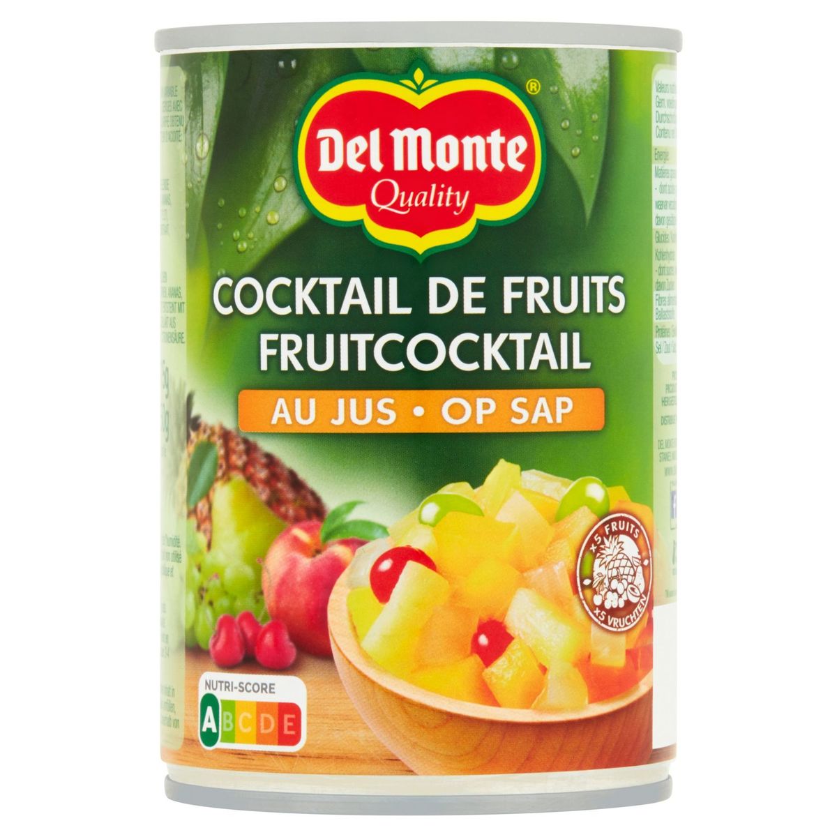 Del Monte Cocktail de Fruits au Jus 415 g