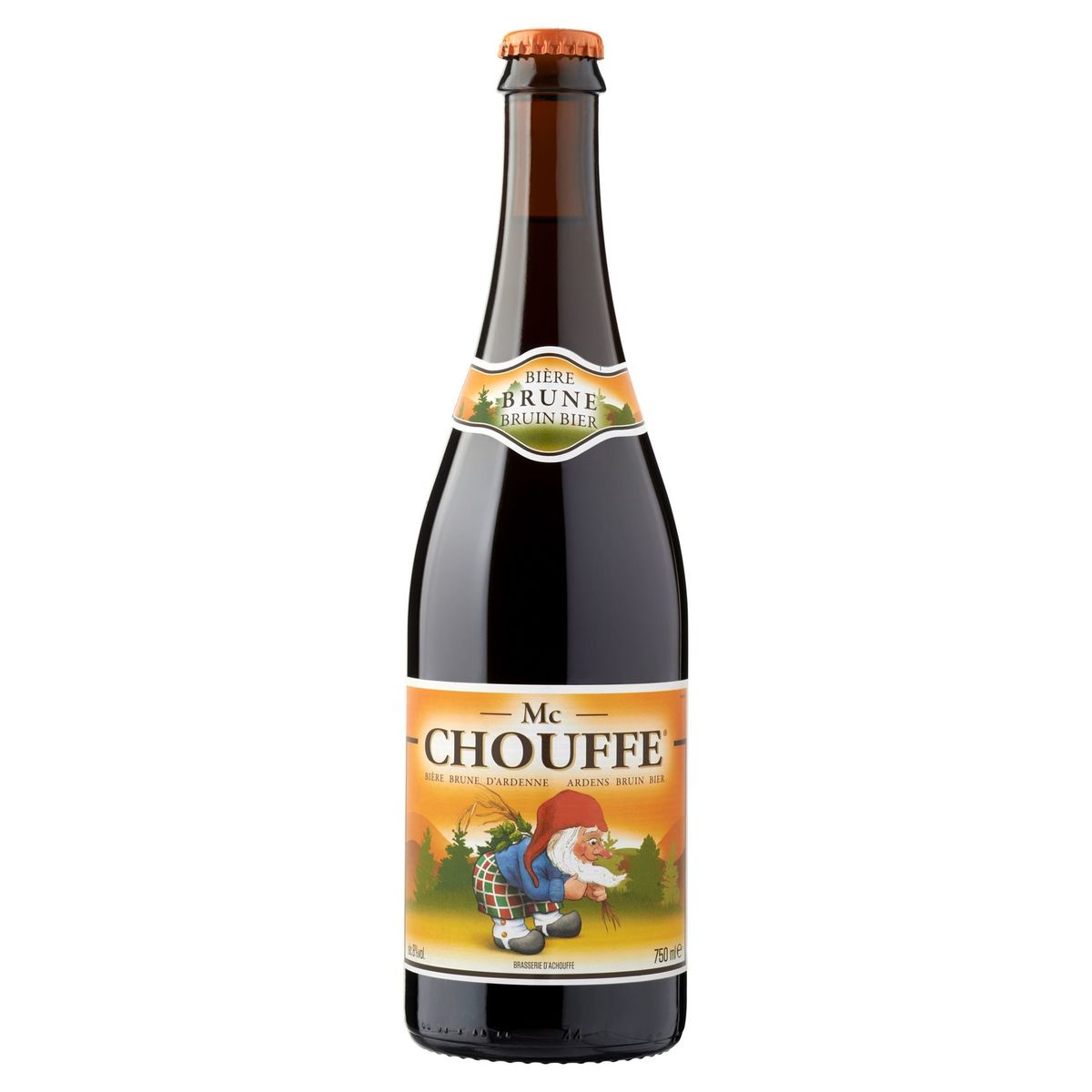 Mc Chouffe Bière Brune d'Ardenne Bouteille 750 ml