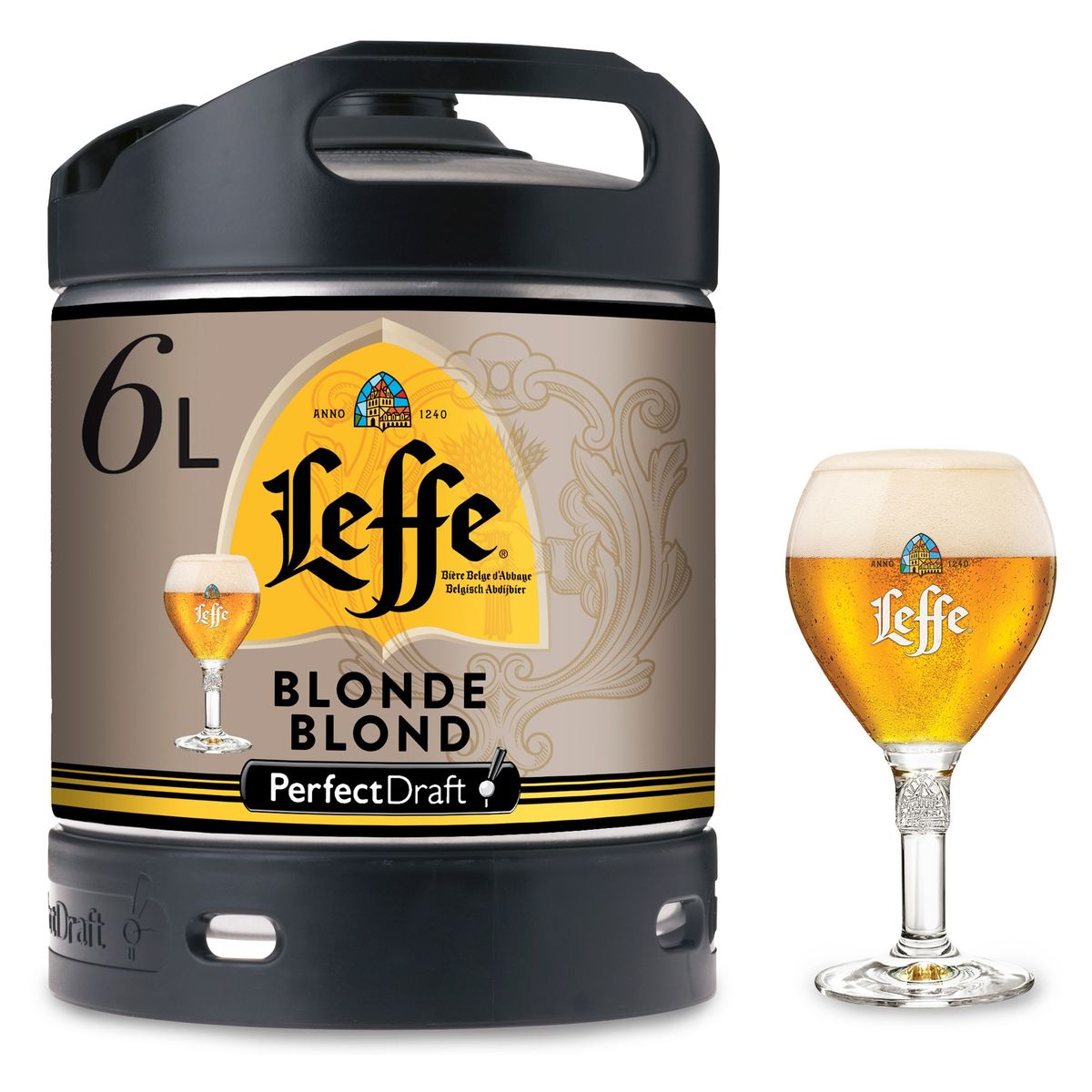Leffe Blonde Fut De Biere Perfect Draft 6L
