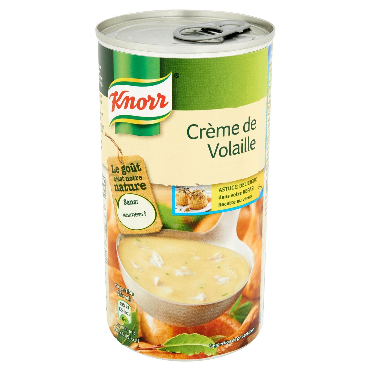 Knorr Blik Soep Kip en Room 515 ml