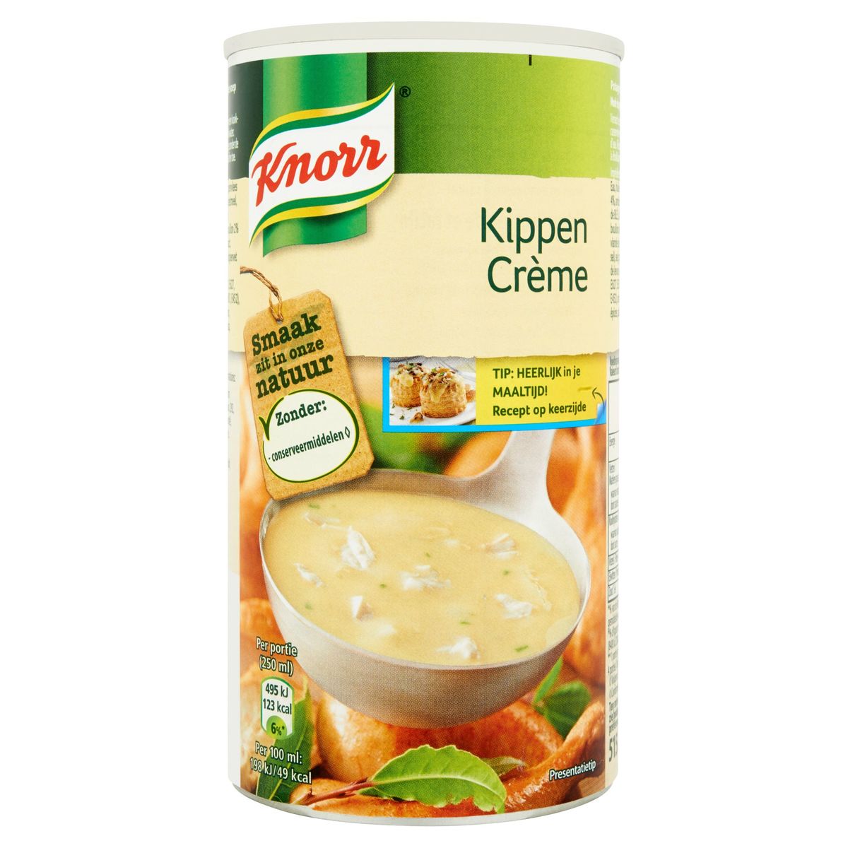 Knorr Blik Soep Kip en Room 515 ml