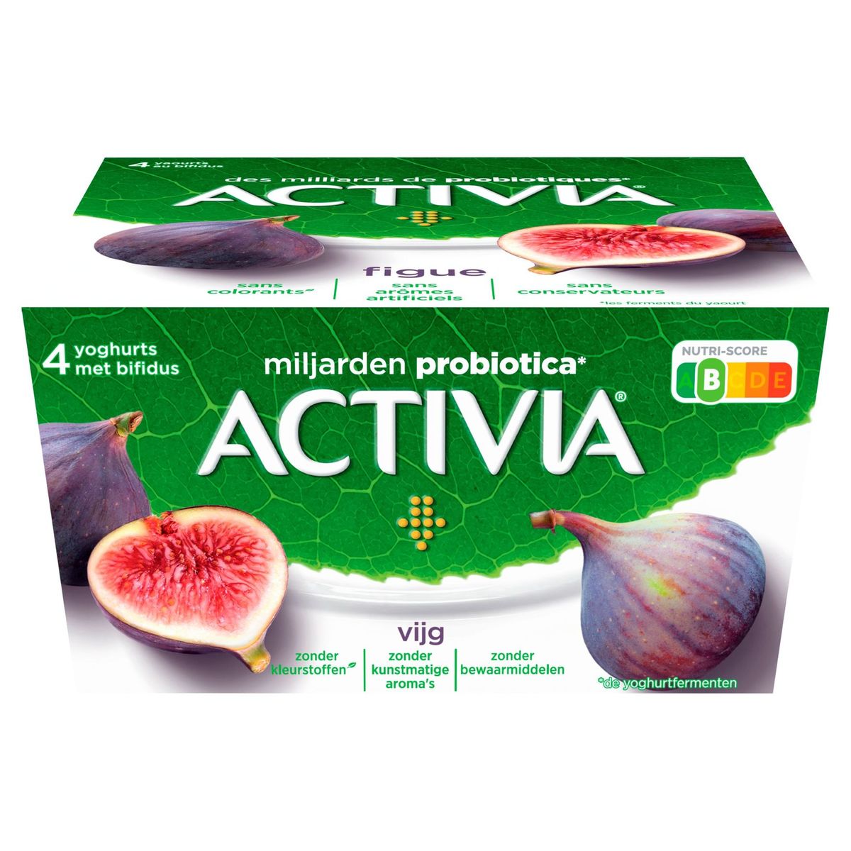 Activia Yaourt Figue avec Probiotiques 4 x 125 g