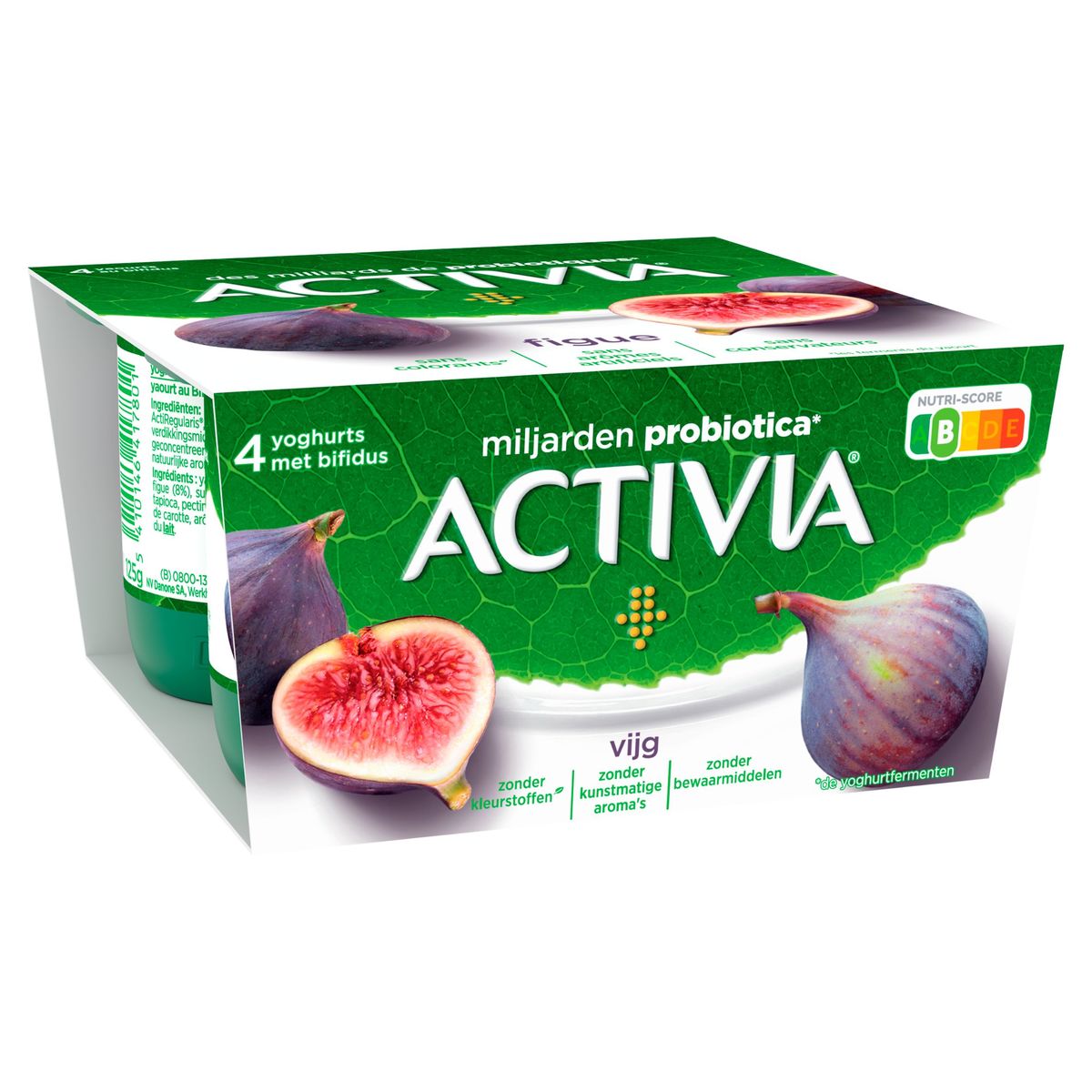 Activia Yoghurt met Vijgenstukjes 4 x 125 g