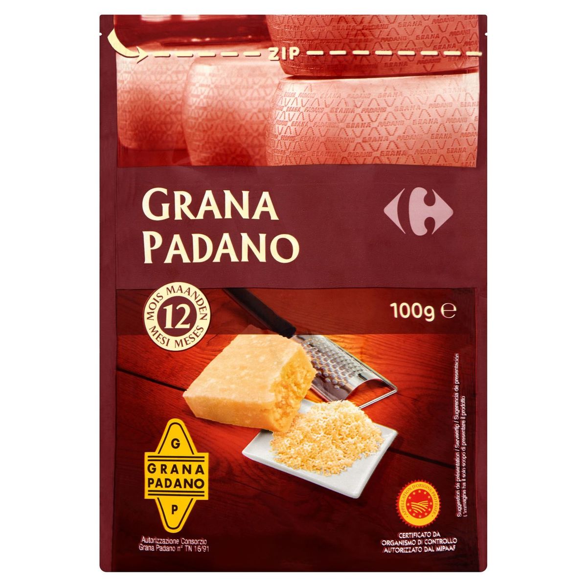 Carrefour Grana Padano 100 g