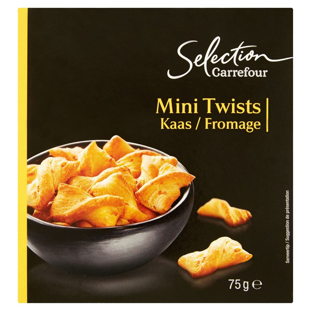 Carrefour Selection Mini Twists Kaas 75 g