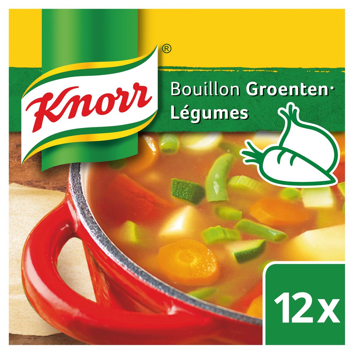 Knorr Original Bouillon Groenten 12 x 10 g