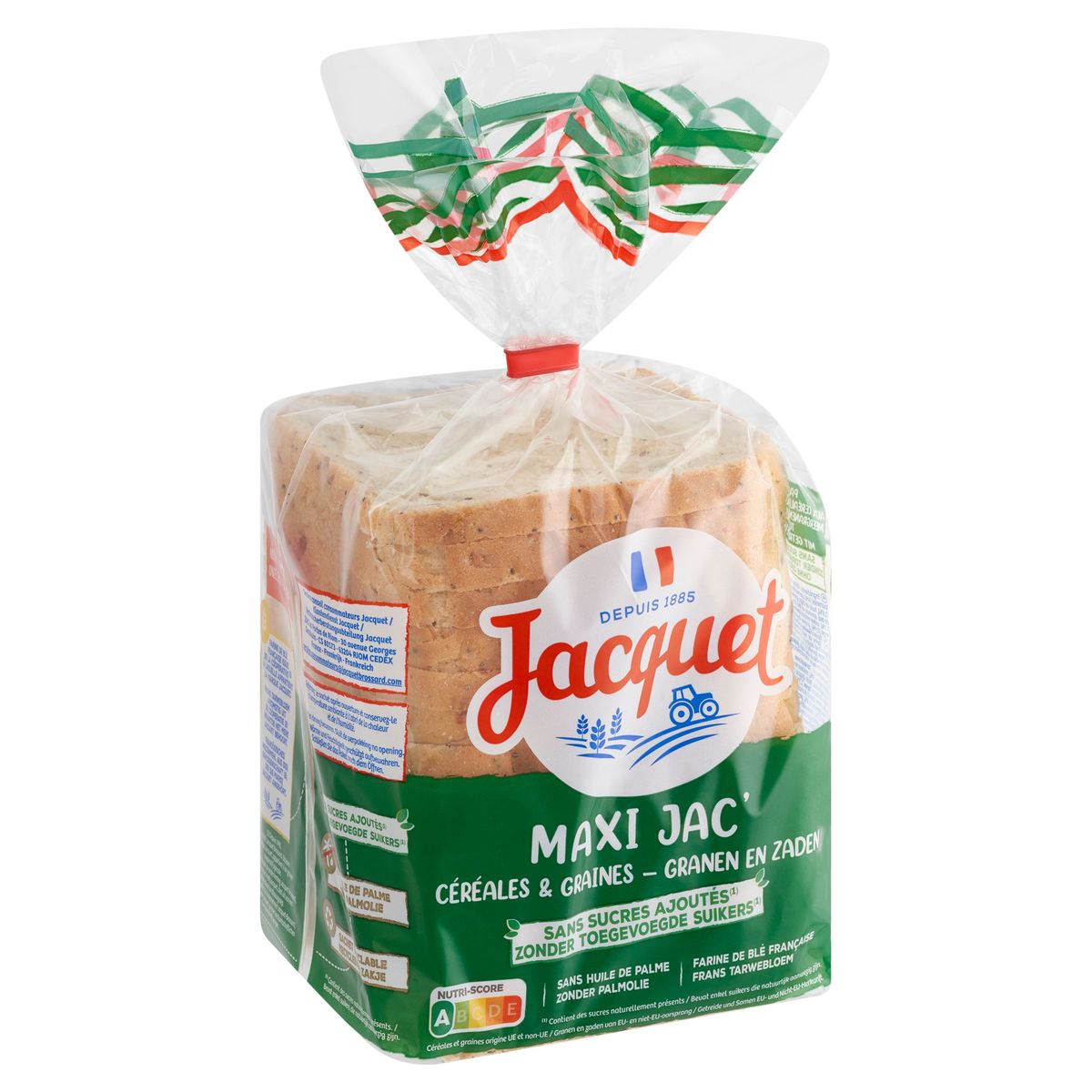 Jacquet Maxi Jac' Céréales & Graines 550 g