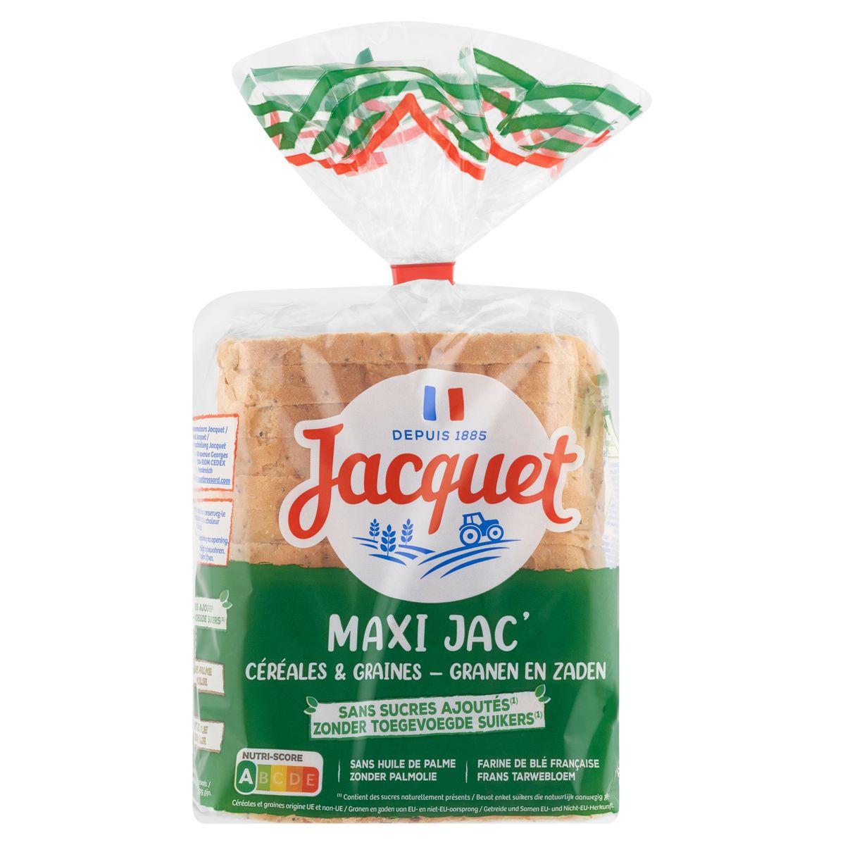 Jacquet Maxi Jac' Céréales & Graines 550 g