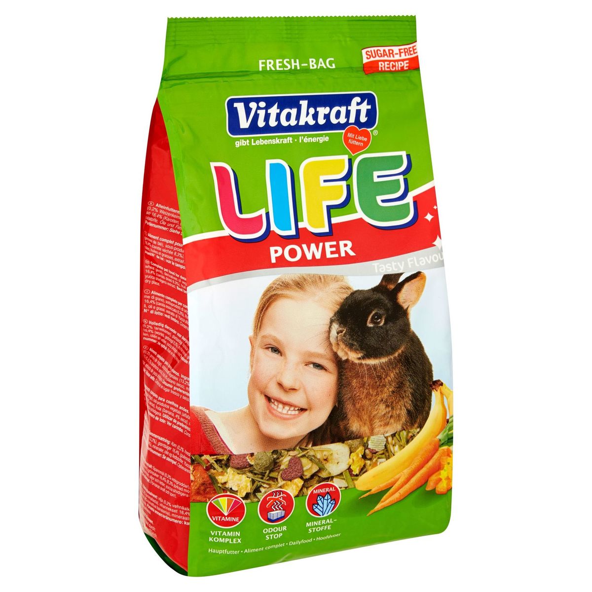 Vitakraft Hoofdvoer voor dwergkonijnen 600 g