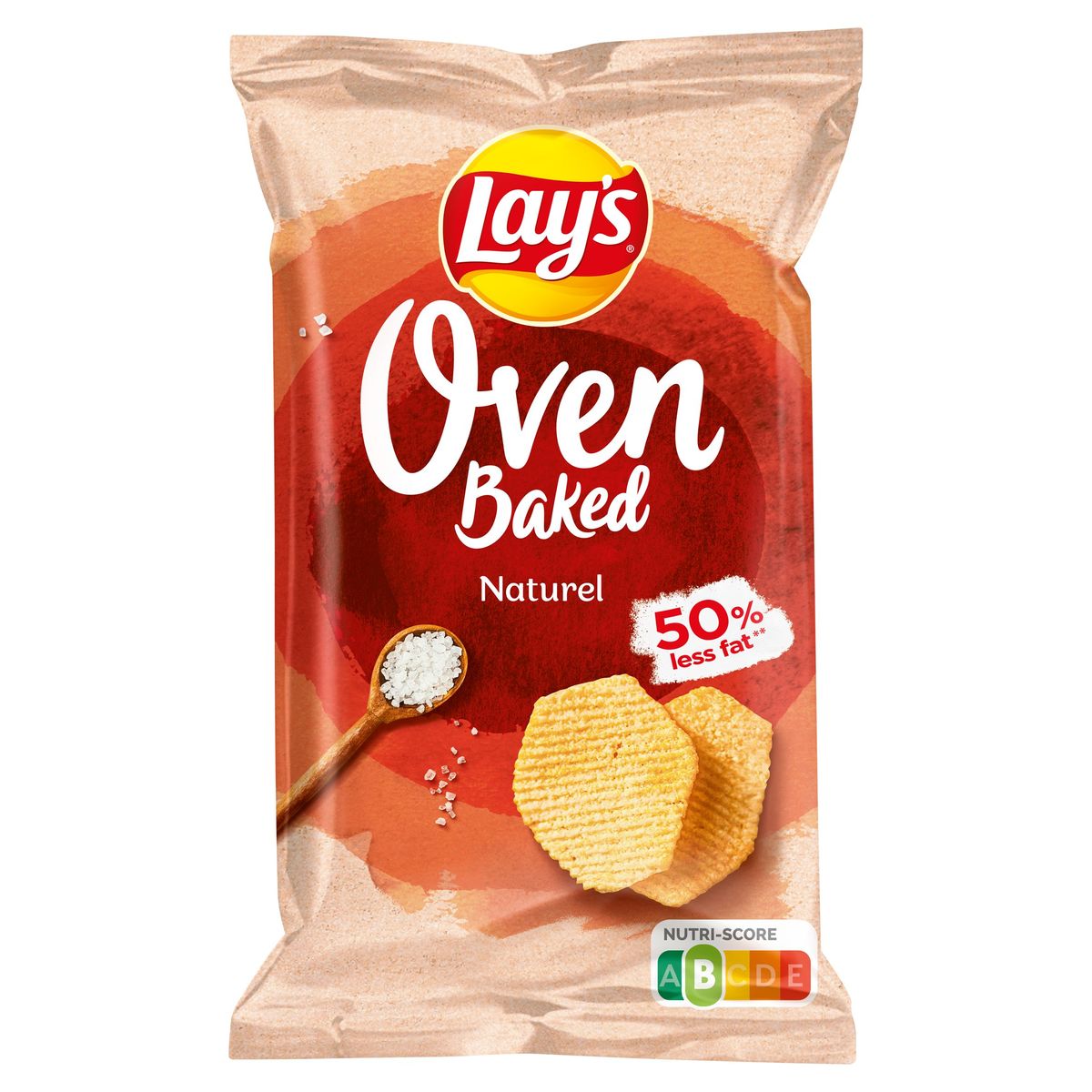 Lay's Oven Baked Chips Naturel 150 gr