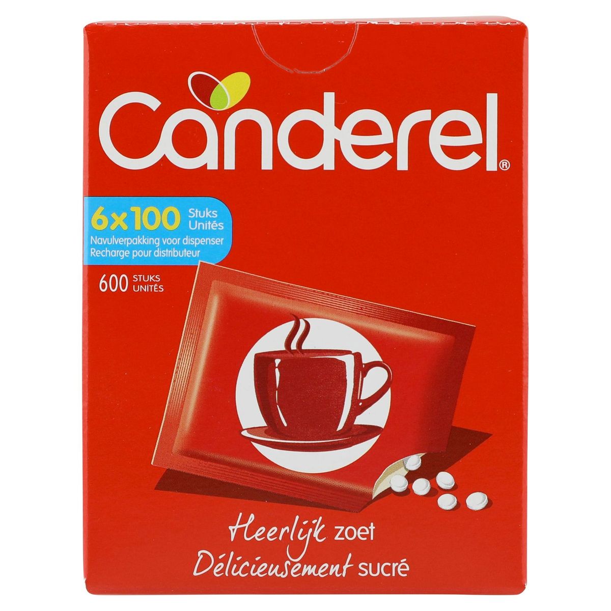Canderel Édulcorant refill 600PC