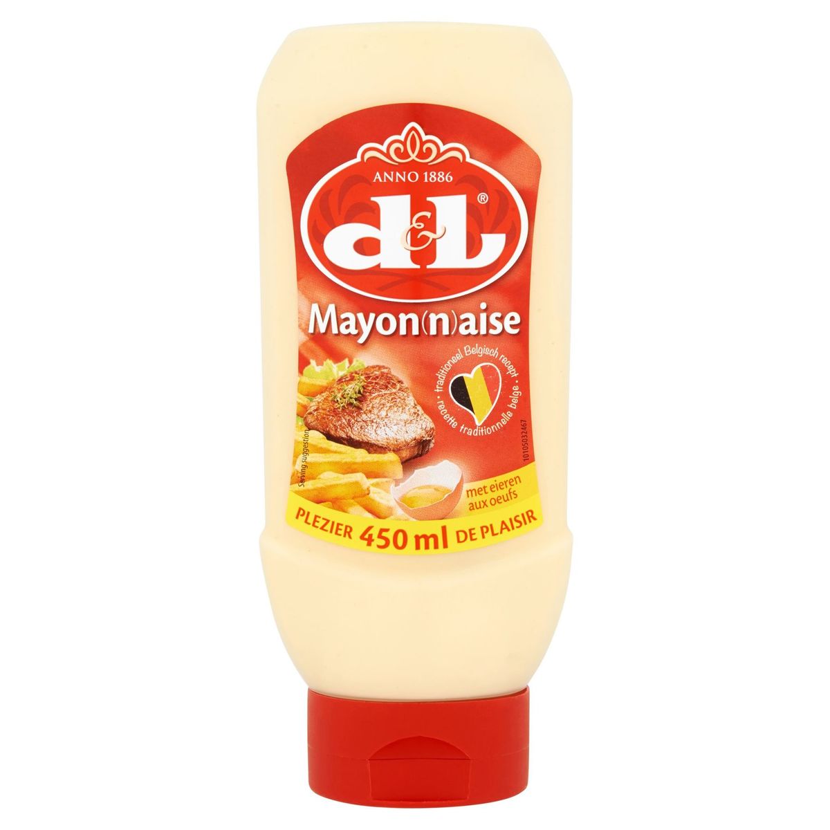 Devos Lemmens Mayonnaise aux Oeufs 450 ml