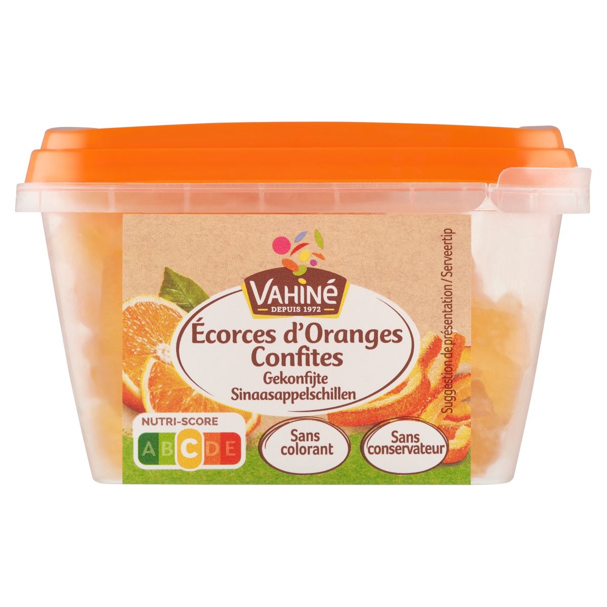 Vahiné Écorces d'Oranges Confites 100g (lot de 3) 