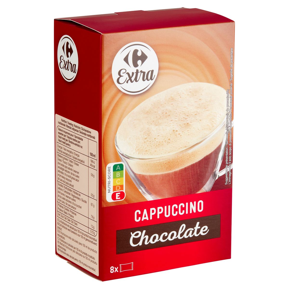 Carrefour Extra Cappuccino 8 x 18 g