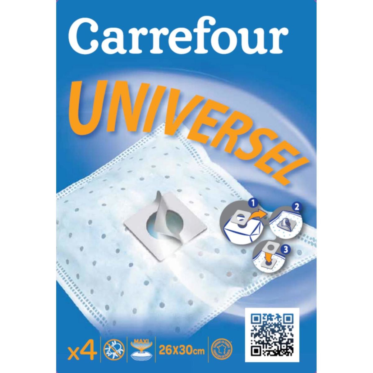 Carrefour - Universel NR999+S Sacs aspirateur