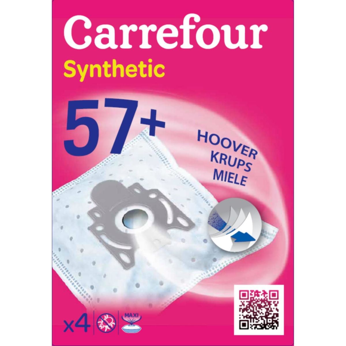 Carrefour - NR57+ Sacs aspirateur