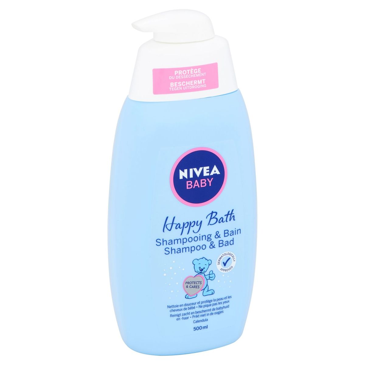 Nivea Baby Happy Bath Shampoo & Bad 500 ml