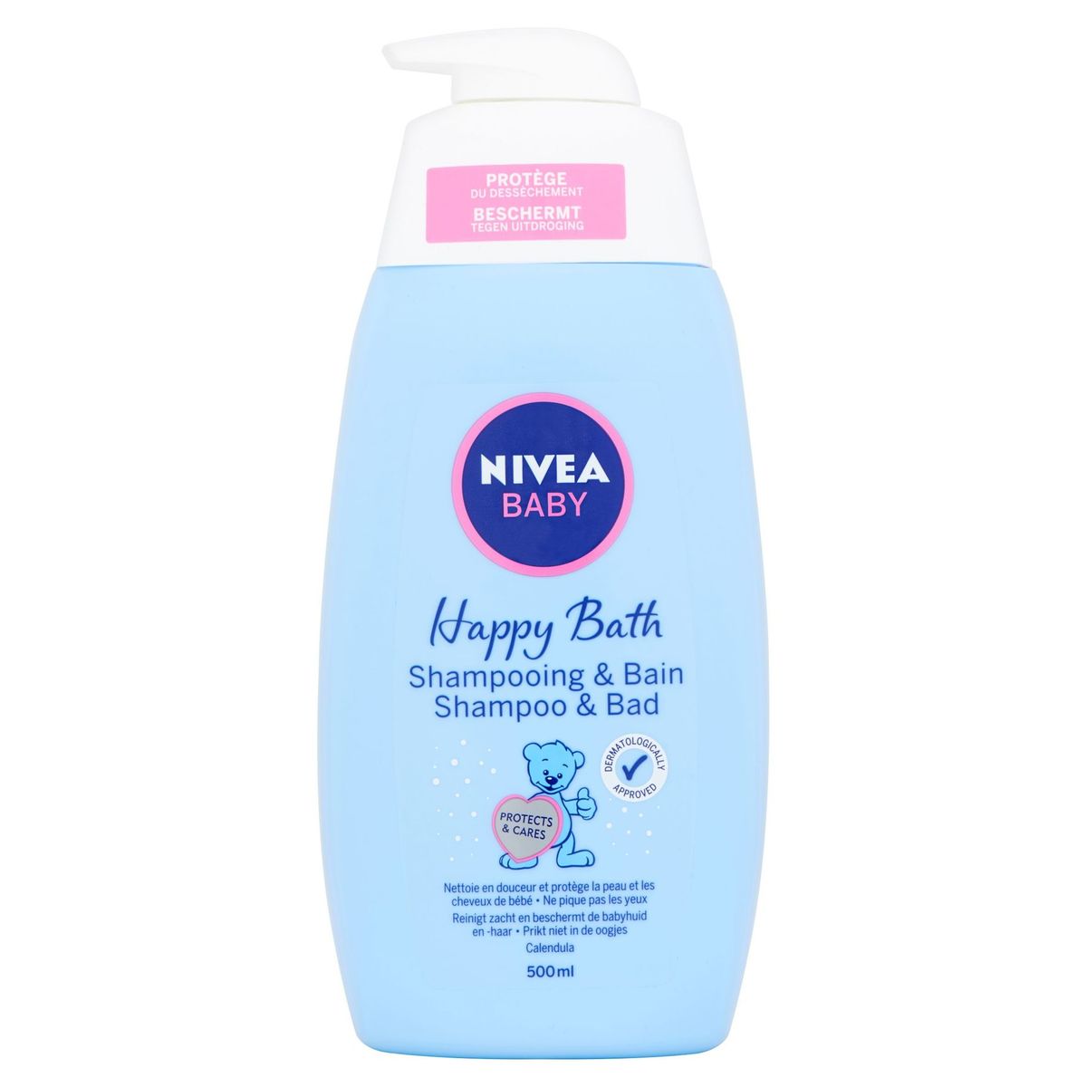 Nivea Baby Happy Bath Shampoo & Bad 500 ml