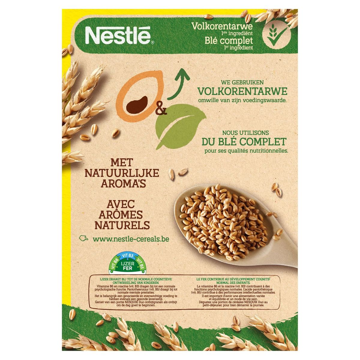 Nesquik Duo Ontbijtgranen Chocolade & Witte Chocolade 325g
