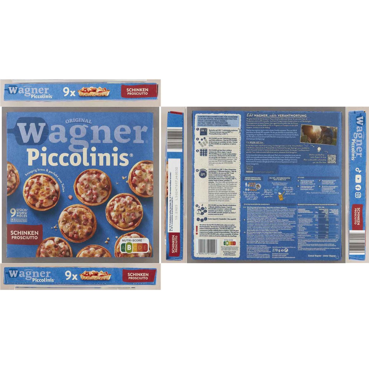 Wagner Piccolinis Prosciutto 9 Pi ces 270 G Carrefour Site Wagner Piccolinis Prosciutto 9 Pi ces 270 G Carrefour Site