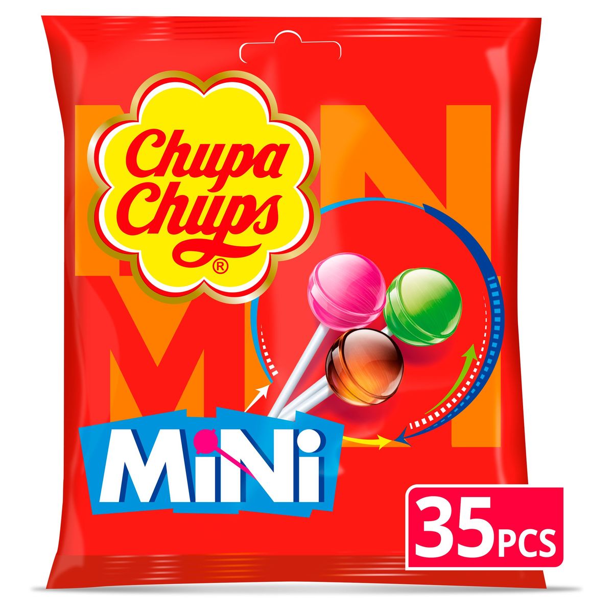 Chupa Chups Mini 35 Pièces 210 g
