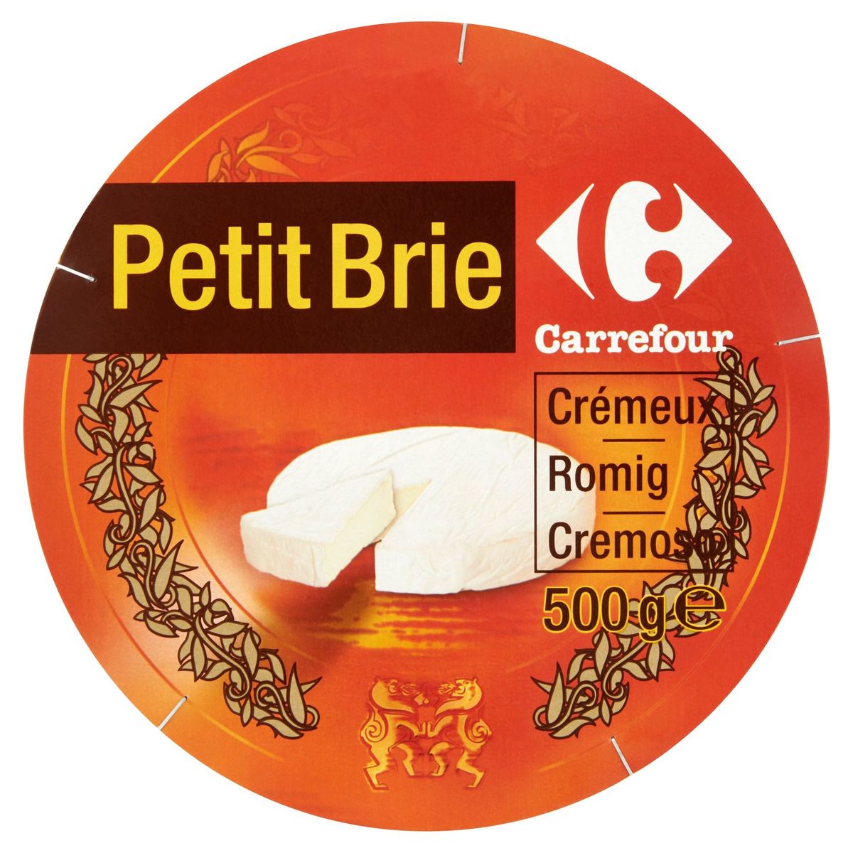 Carrefour Petit Brie Romig 500 g