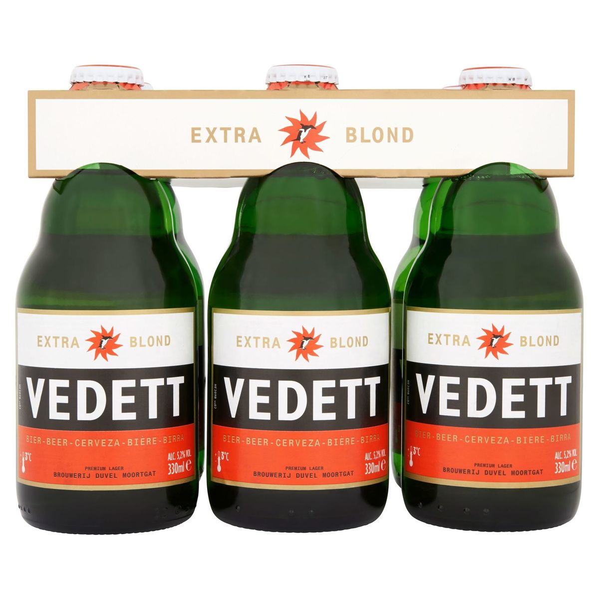 Vedett Extra Blond Bière Bouteilles 6 x 33 cl