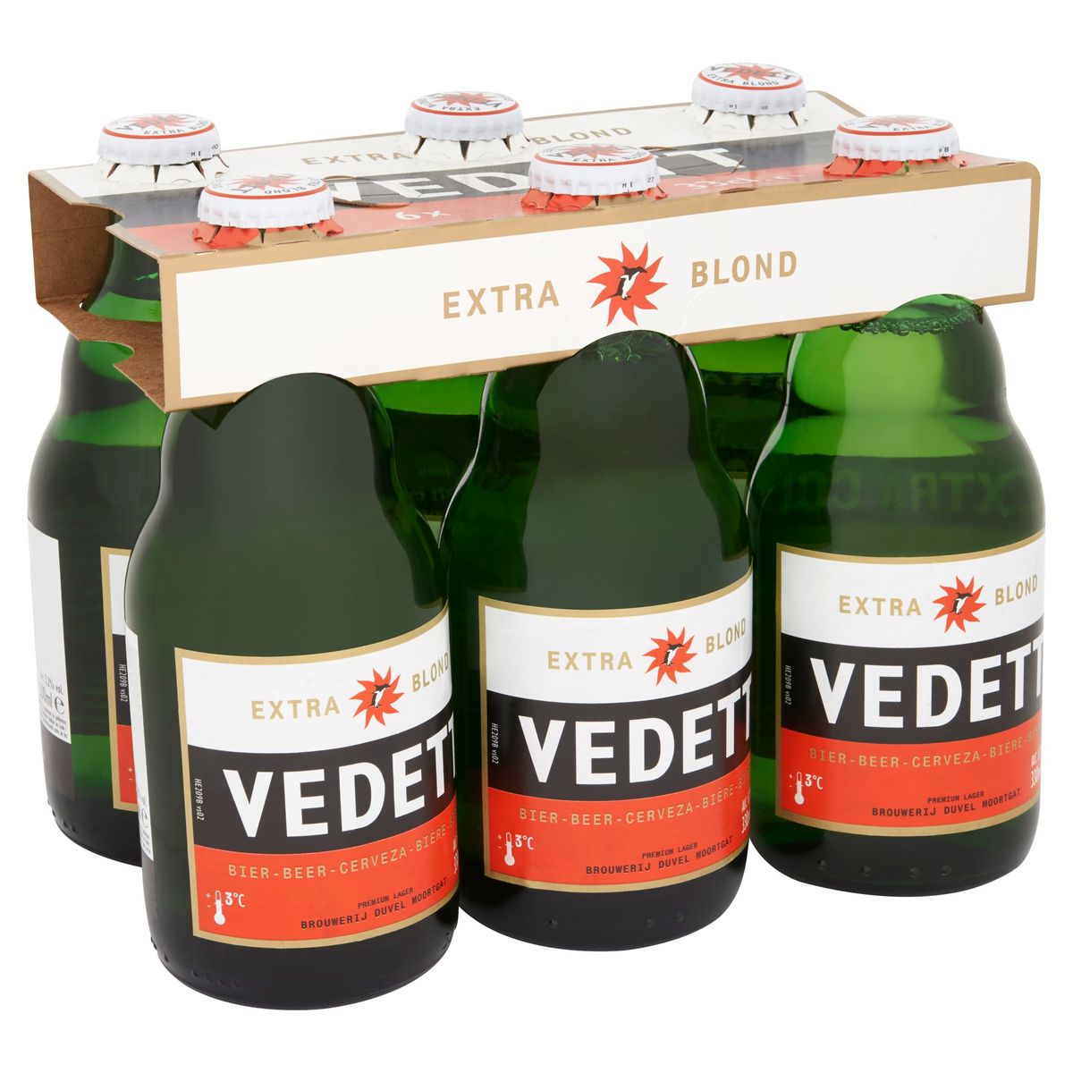 Vedett Extra Blond Bière Bouteilles 6 x 33 cl