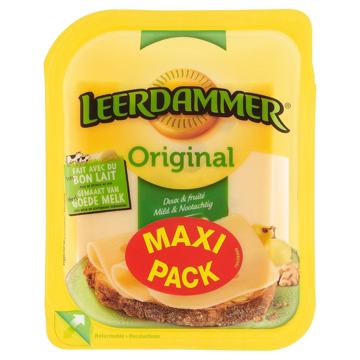 Leerdammer Original Doux & Fruité Maxi Pack 350 g