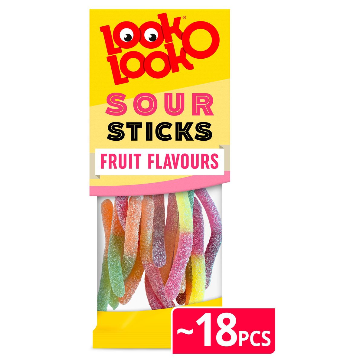 Look-O-Look Zure Sticks Fruitsmaken 120 g