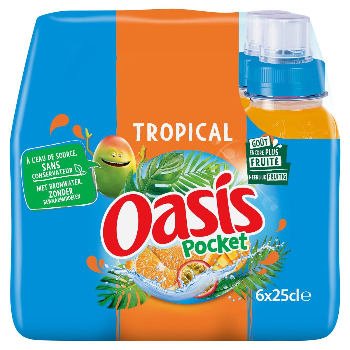 Oasis Tropical Pocket 6 x 25 cl