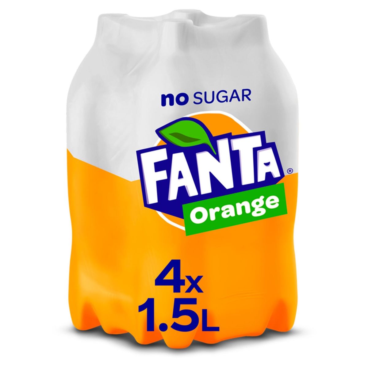 Fanta Zero Orange Lemonade 4 x 1.5 L
