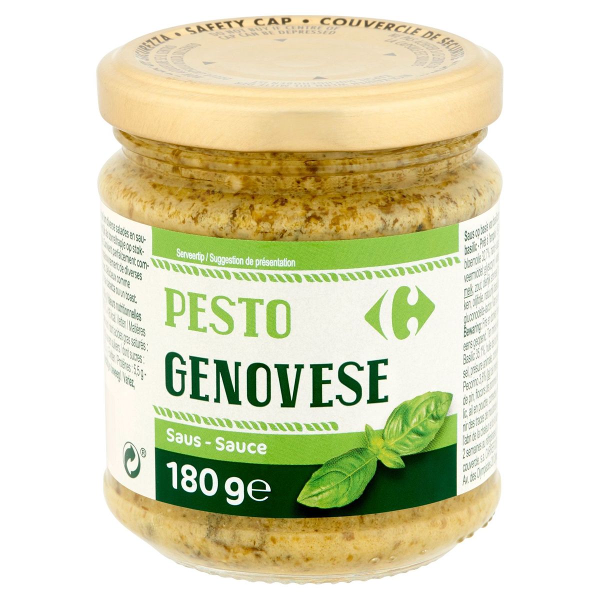Carrefour Pesto Genovese Sauce 180 g