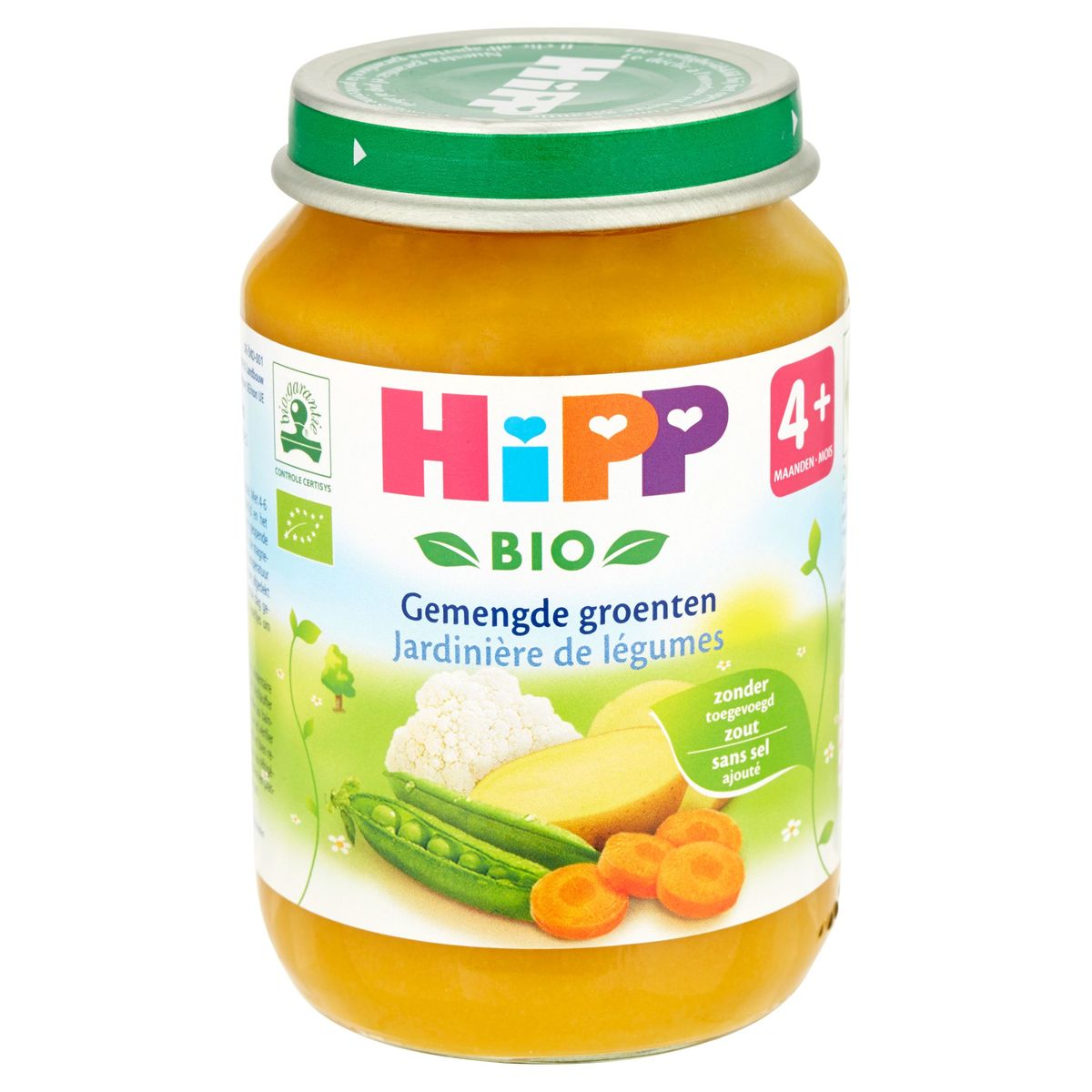 HiPP Bio Gemengde groenten 4+ maanden 190 g